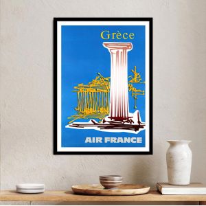 Greece by AIRFRANCE I, αφίσα, κάδρο 