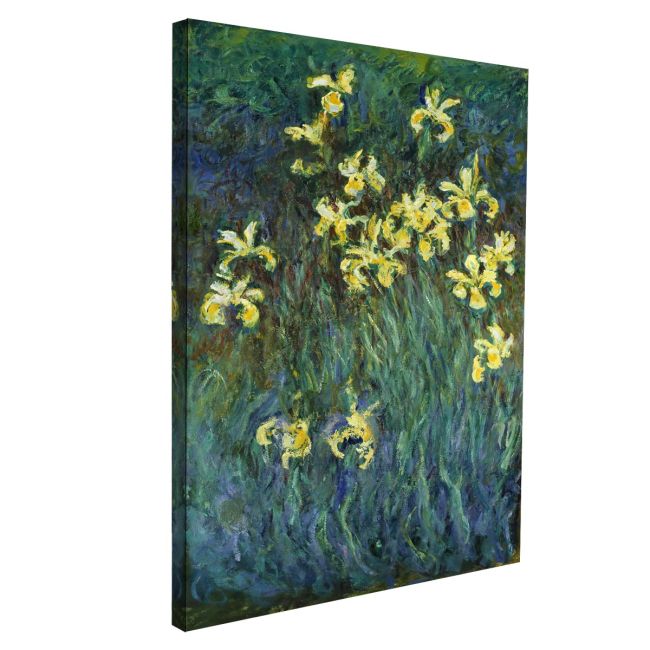 Πίνακας ζωγραφικής, Yellow irises, Monet C.