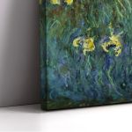 Πίνακας ζωγραφικής, Yellow irises, Monet C.