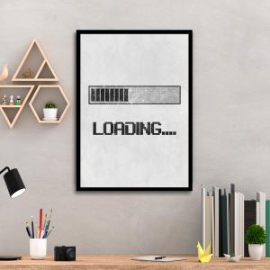 Loading αφίσα κάδρο Αφίσα πόστερ με μαύρη κορνίζα, minimal στυλ