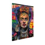 Πίνακας σε καμβά Do you smoke, Frida, κάθετος