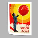 Le ballon rouge poster Poster with black frame, View 15