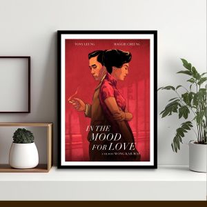 In the mood for love αφίσα κάδρο Αφίσα πόστερ με μαύρη κορνίζα, minimal στυλ