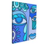 Πίνακας σε καμβά Abstract eyes
