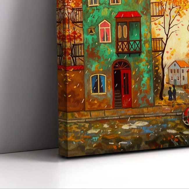 Canvas print City of magic Framed canvas, interior design