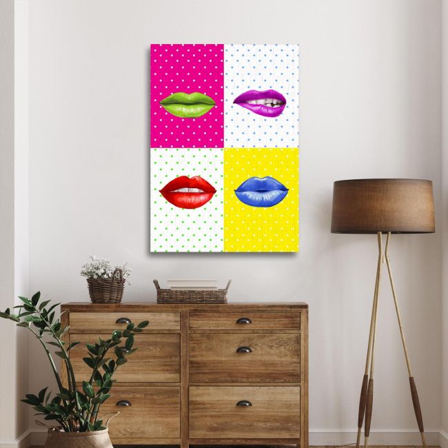Canvas print Audrey Hepburn pop art Framed canvas, wall decor