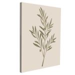 Canvas print Olive branch I