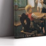 Canvas print First steps, grandfather, Iakovidis