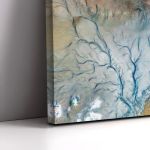 Canvas print Deserts of Africa abstract I, panoramic