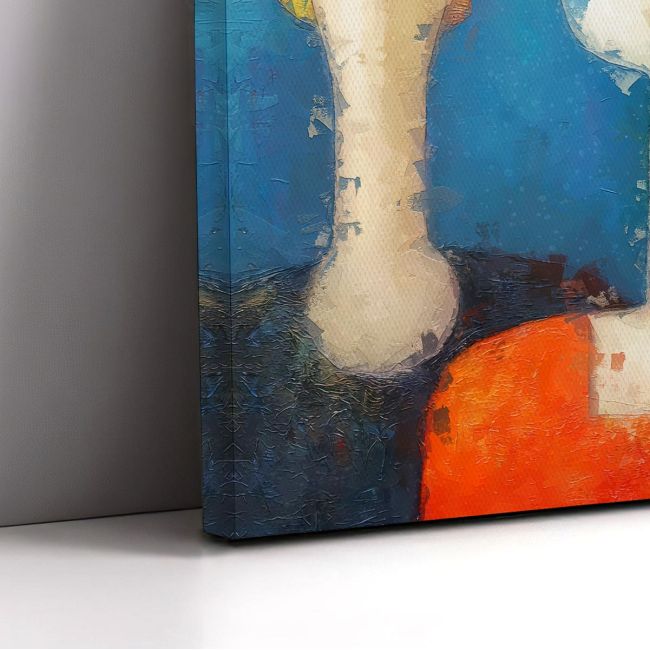 Canvas print You, shadow and light