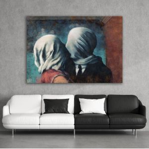 Πίνακας ζωγραφικής The lovers II reart (original R. Magritte)