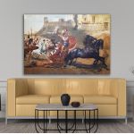 Canvas print Achilles triumph