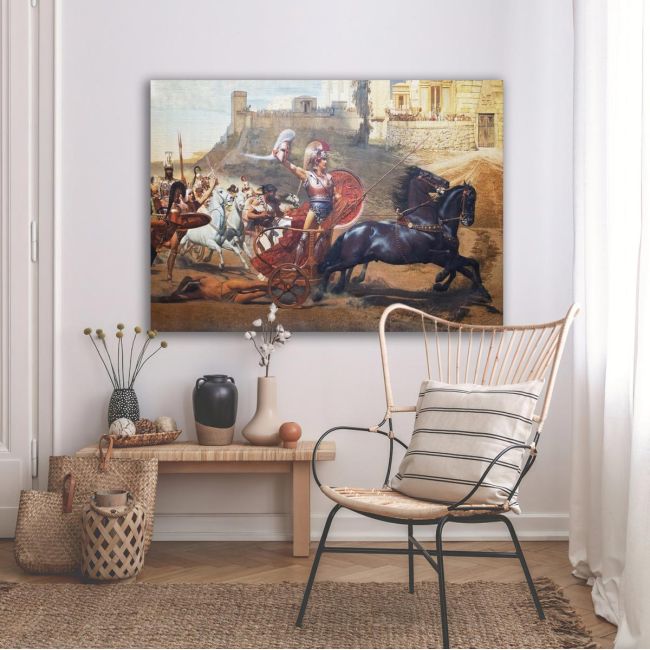 Canvas print Achilles triumph