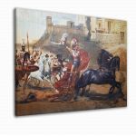 Canvas print Achilles triumph