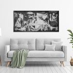 Canvas print Guernica reart (original Picasso P.)