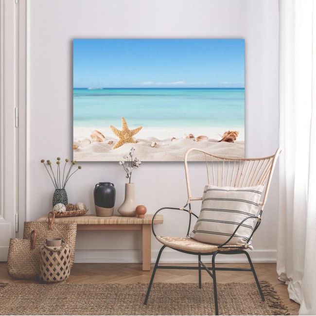 Canvas print Summer beach II