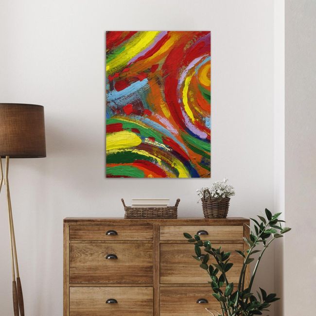 Πίνακας σε καμβά Abstract background VII