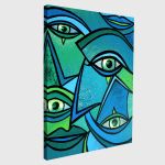 Canvas print Abstract eyes II