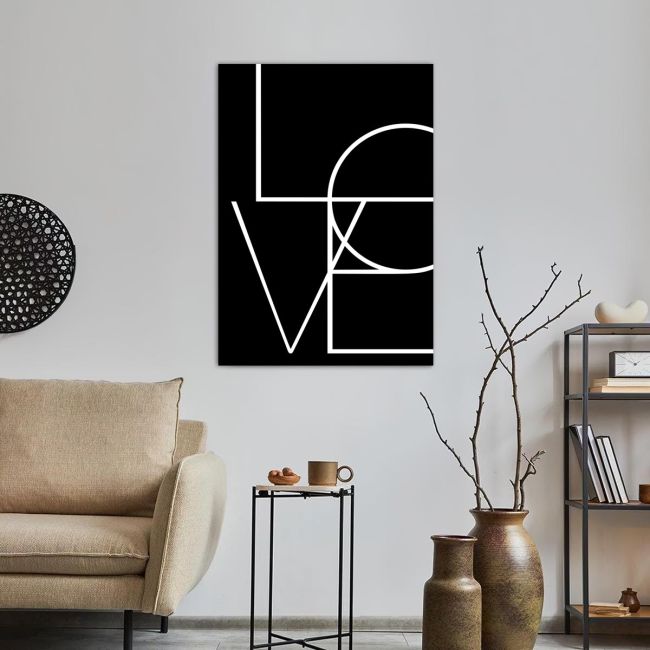 Πίνακας σε καμβά Love II