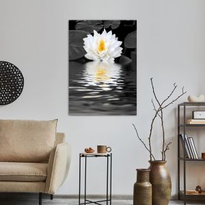Canvas print White lily beauty 2