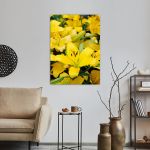 Πίνακας σε καμβά Κρίνοι, Yellow lilies