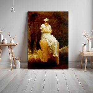 Canvas print Solitude, Leighton Frederic