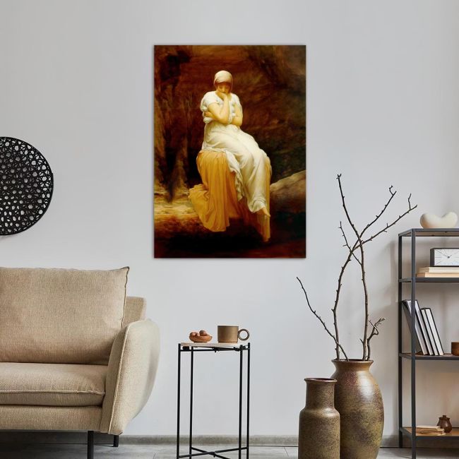Canvas print Solitude, Leighton Frederic