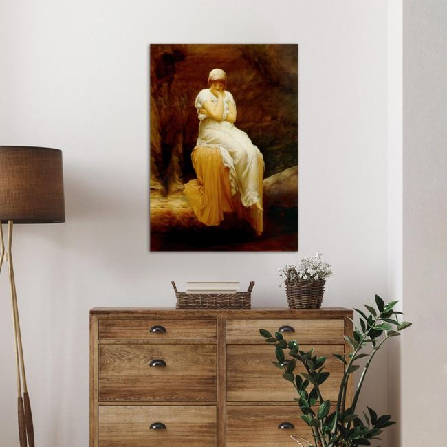 Canvas print Solitude, Leighton Frederic