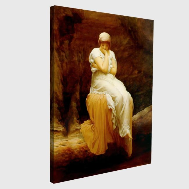 Canvas print Solitude, Leighton Frederic