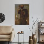Canvas print A Nile woman, Leighton Frederic