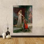 Canvas print Accolade, Leighton