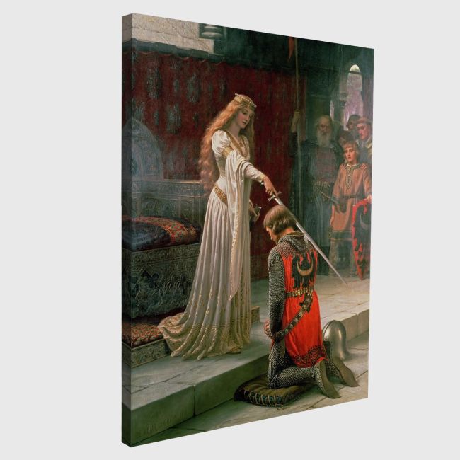 Canvas print Accolade, Leighton