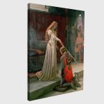 Canvas print Accolade, Leighton