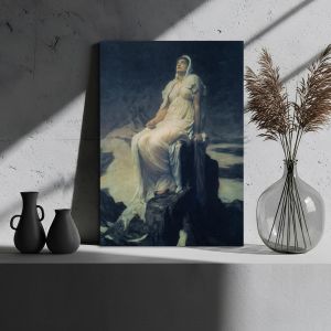 Canvas print The spirit of summit, Leighton Frederic