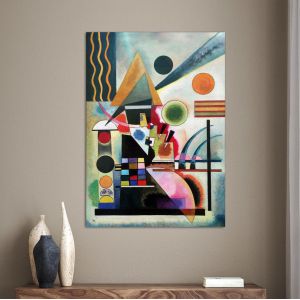 Πίνακας ζωγραφικής Swinging, Kandinsky W.