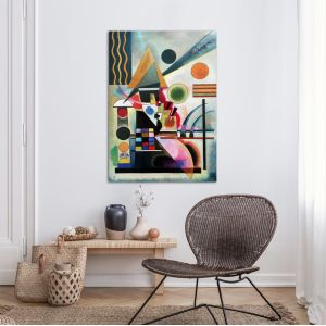 Canvas print Swinging, Kandinsky W. 2