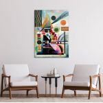 Πίνακας ζωγραφικής Swinging, Kandinsky W.