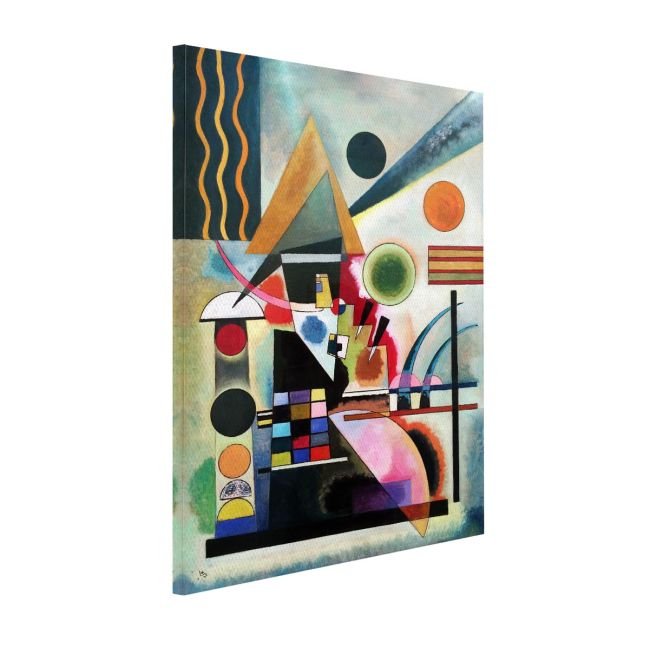 Πίνακας ζωγραφικής Swinging, Kandinsky W.