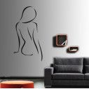 Wall stickers Female silhuete