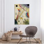 Canvas print Distinct connection, Kandinsky W.
