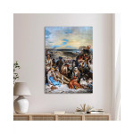 Canvas printOffer, 100x150 cm, The Chios Massacre, Delacroix Eugene