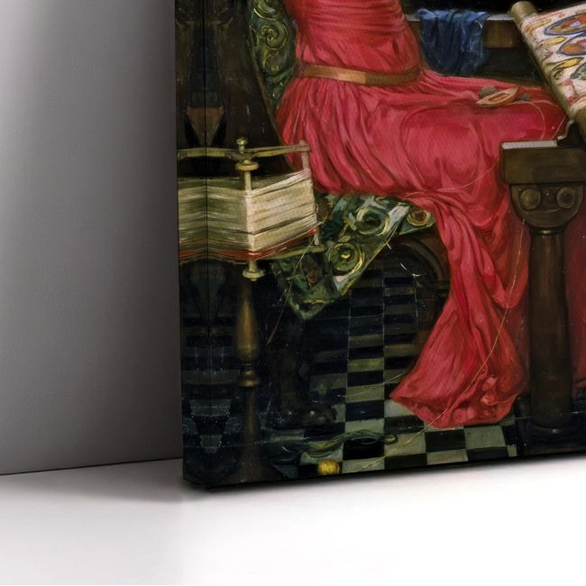 Πίνακας ζωγραφικής The lady of Shalott, Waterhouse J. W.