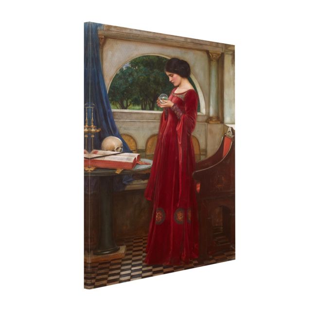 Πίνακας ζωγραφικής The crystal ball, Waterhouse J. W.