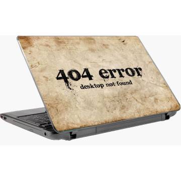 404 error Laptop skin 