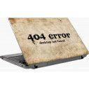 404 error Laptop skin 