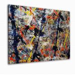 Πίνακας σε καμβά αφηρημένος, Abstract colors painting
