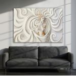 Canvas printGoddess sculpture