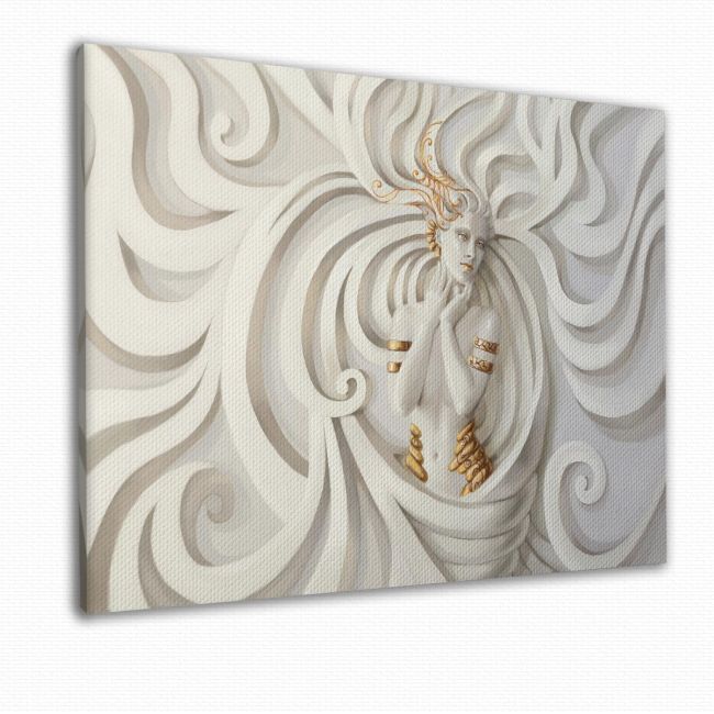 Canvas printGoddess sculpture