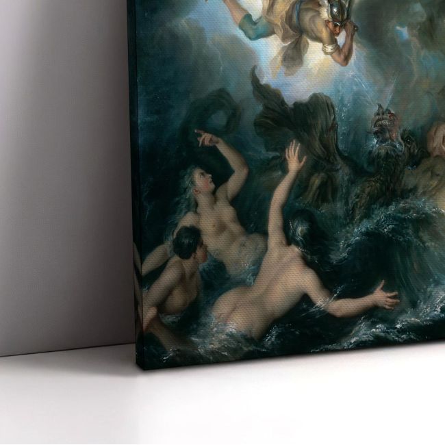 Canvas print Perseus and Andromeda, Coypel C. A.
