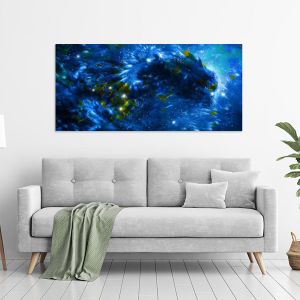 Πίνακας σε καμβά Star dragon, πανοραμικός 2